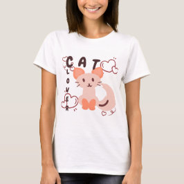 Camiseta de amante de gato