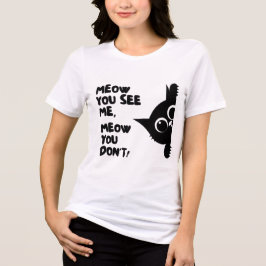 Camiseta de Amante de Gato Fofo