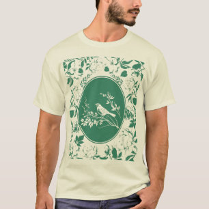 Camiseta de Amante de Pássaros Coloridos Present