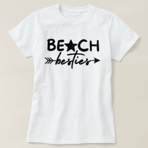 Camiseta de Amigas de Praia, Presentes para Viagem