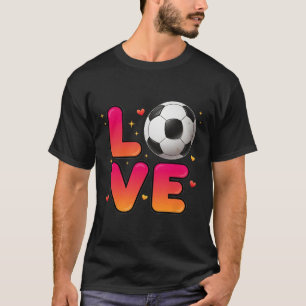 Camiseta de Amor ao Futebol, Roupas de Fã de Futeb