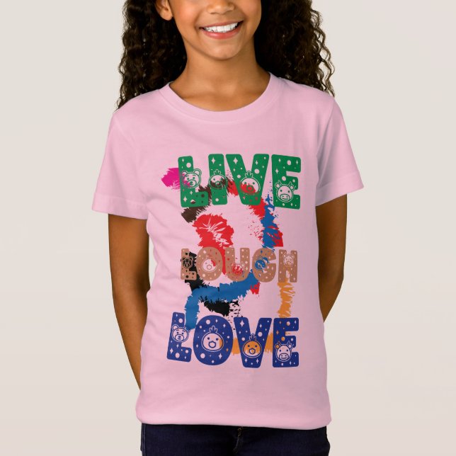 Camiseta de amor ao vivo Ria (Frente)