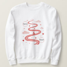 Camiseta de Amor com Nomes de Casal Personalizados