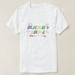 Camiseta de amor da Celebração de Mardi Gras