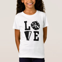 Camiseta de Amor das Cheerleaders