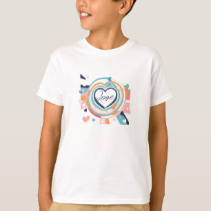 Camiseta de amor das crianças bonitas - Doce e Na 