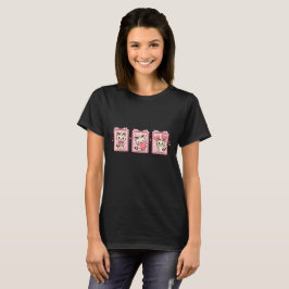 Camiseta de Amor de Gatinho Kawaii Fofa