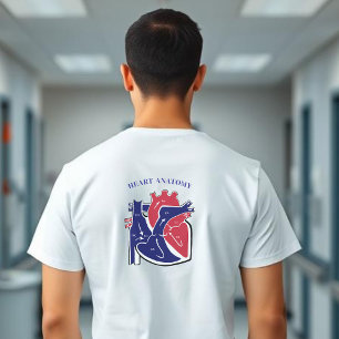 Camiseta de Anatomia do Coração