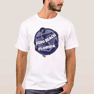 Camiseta de ancoragem da Flórida Vero Beach