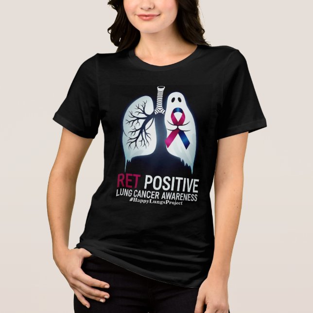 Camiseta de angariação de fundos do Projeto Pulmõe (Frente)