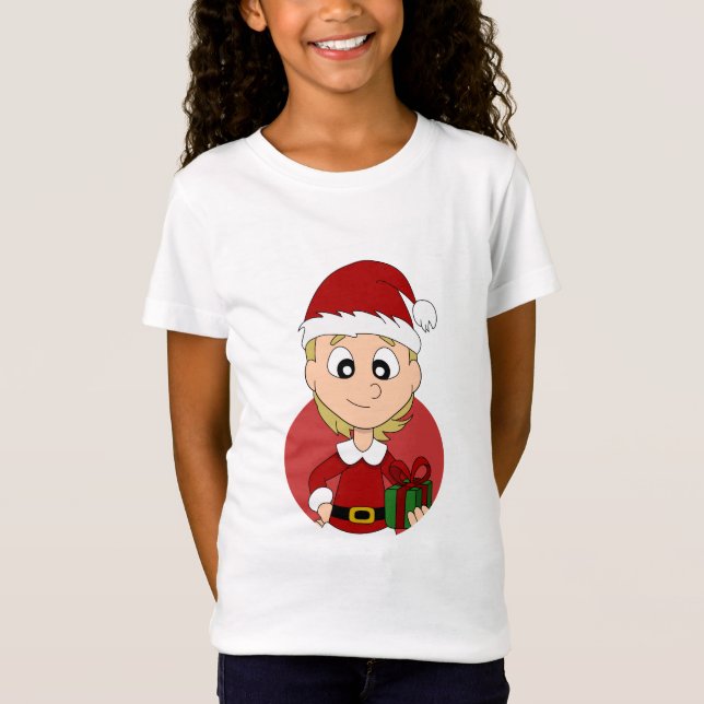 Camiseta de animação de Natal (Frente)