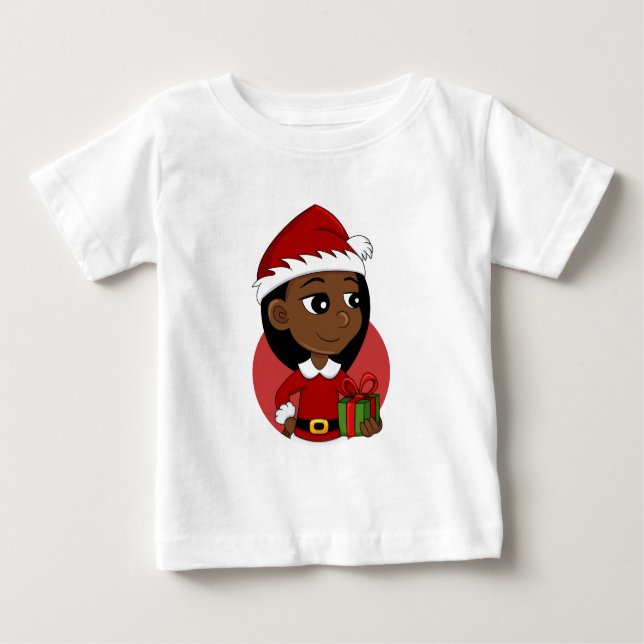 Camiseta de animação de natal (Frente)