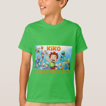 Camiseta de animação Kiko
