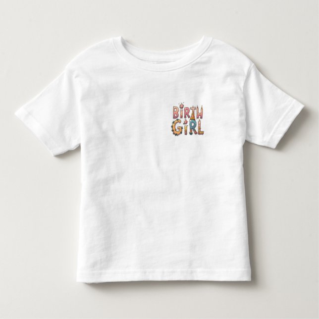 Camiseta de aniversário (Frente)