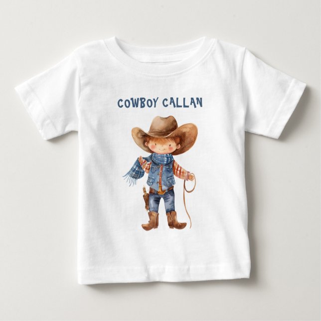 Camiseta de Aniversário Country Western (Frente)