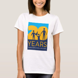 Camiseta de Aniversário de 20 Anos da DCF
