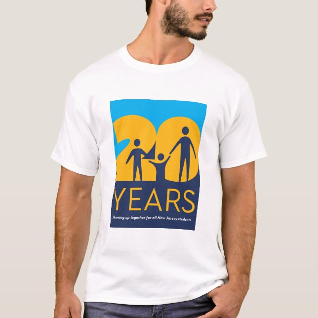 Camiseta de Aniversário de 20 Anos da DCF (Frente)