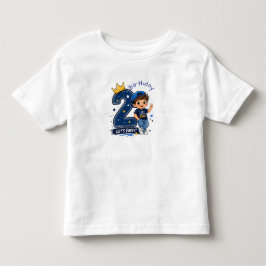 Camiseta de aniversário de 2 anos para meninos Cut