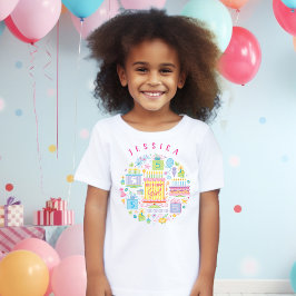 Camiseta de aniversário de 5 bonitinho