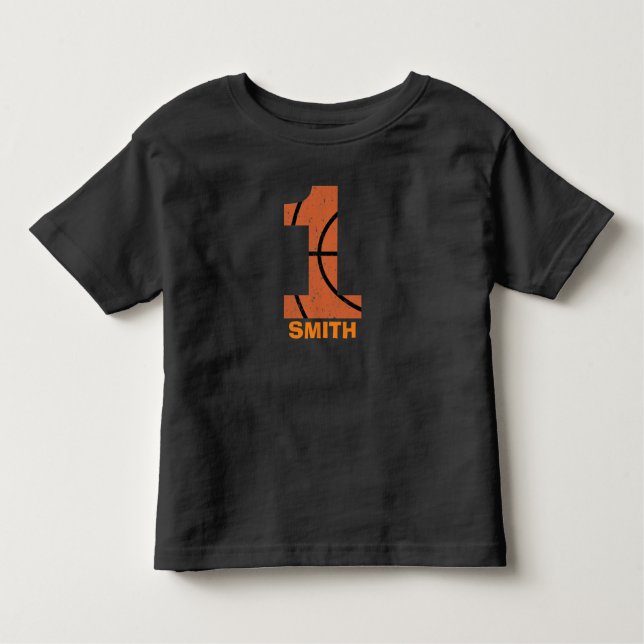 camiseta de aniversário de basquete - festa de bas (Frente)