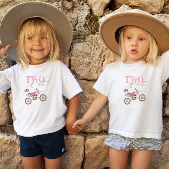 Camiseta de Aniversário de Bicicleta Off-Road Rosa (Criador carregado)