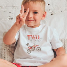 Camiseta de Aniversário de Bicicleta Vermelha de T