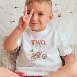Camiseta de Aniversário de Bicicleta Vermelha de T