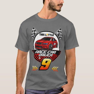 Camiseta de Aniversário de Corrida para Crianças d