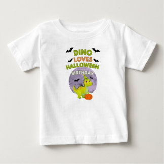 Camiseta de aniversário de Halloween do adorável d