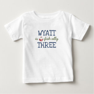 Camiseta de Aniversário de Pesca O-Peixe-Almente Q