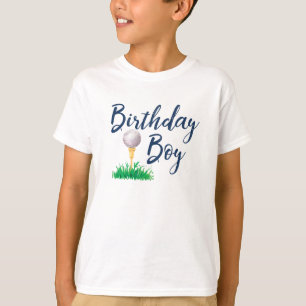 Camiseta de aniversário do Golf
