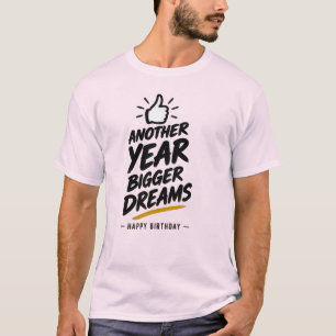 Camiseta de Aniversário Masculina