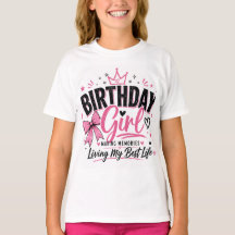Camiseta de Aniversário para Adolescente