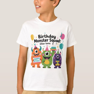 Camiseta de aniversário para crianças Legal de mon