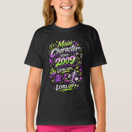 Camiseta de Aniversário Personagem Principal Desde