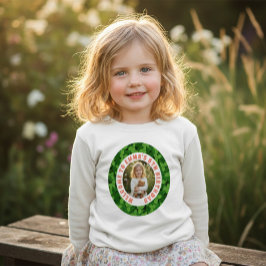 Camiseta de aniversário personalizada para criança