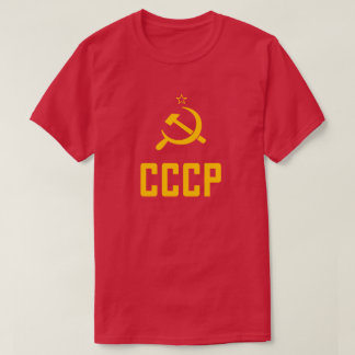 Camiseta de anos 80 da União Soviética CCCP USSR