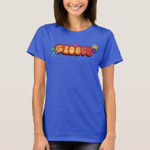 Camiseta de Anos setenta de arte em estilo