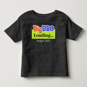 Camiseta de Anúncio de Gravidez Big Bro Carregando