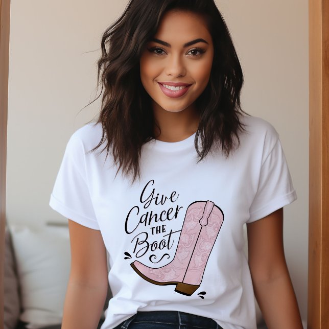 Camiseta Dê ao Cancer a consciência do Cancer de inicializa (Criador carregado)