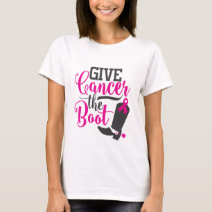 Camiseta Dê Ao Cancer A Inicialização  Sensibilização 