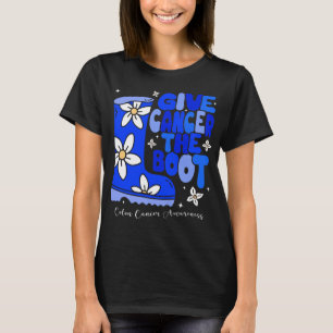 Camiseta Dê ao Cancer Colon a saia de inicialização