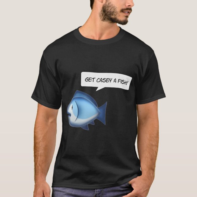 Camiseta dê ao homem um peixe 2 (Frente)