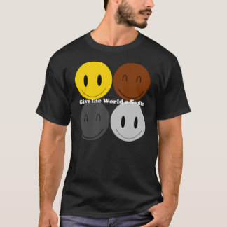 Camiseta Dê ao mundo um sorriso 1
