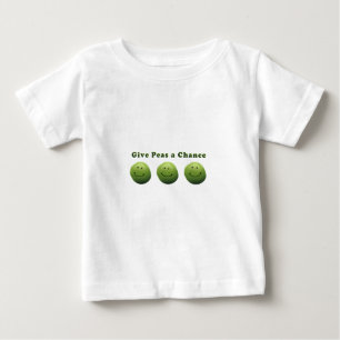 Camiseta Dê ao Peas a chance