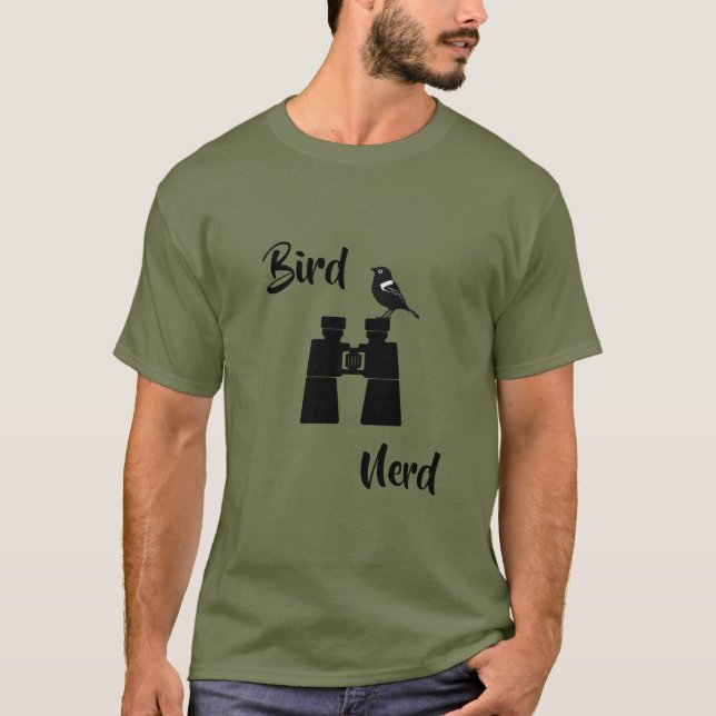 Camiseta de Apaixonado por Pássaros (Frente)