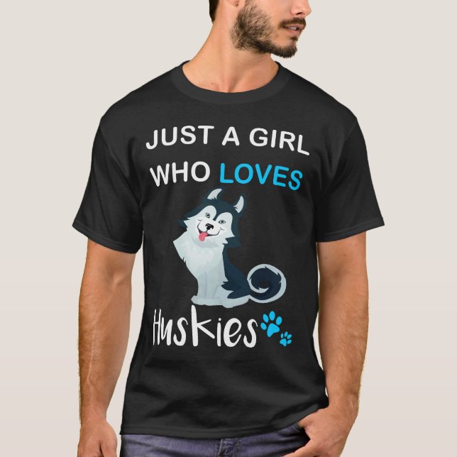 Camiseta De Apenas Uma Menina Que Adora Roucos (Frente)