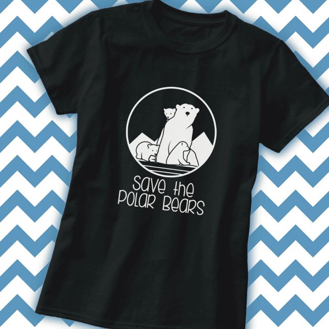 Camiseta de Apoio ao Urso Polar (Criador carregado)