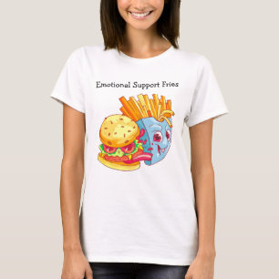 Camiseta de Apoio Emocional de Batatas Fritas – Gr