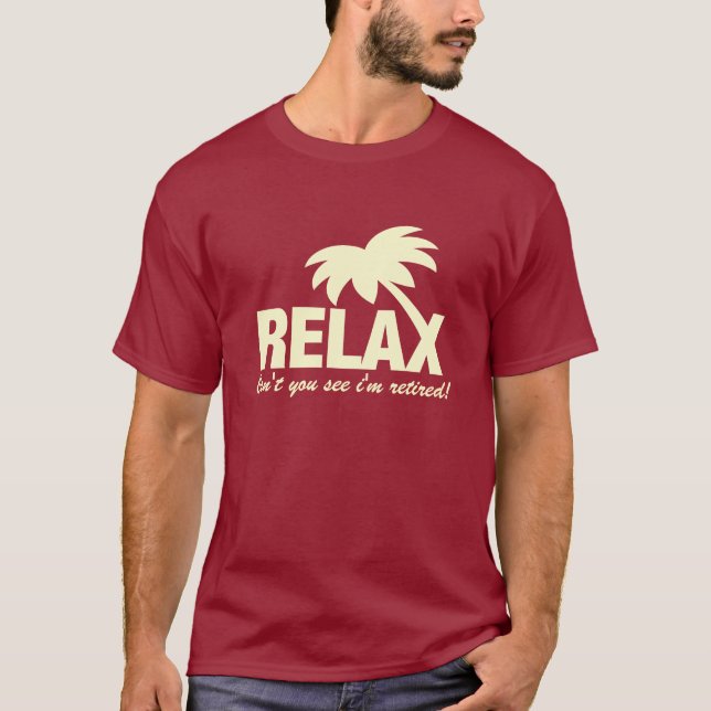 Camiseta de aposentadoria (Frente)